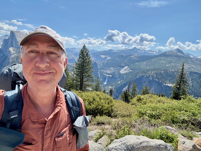 Yosemite Trail Self-Portrait