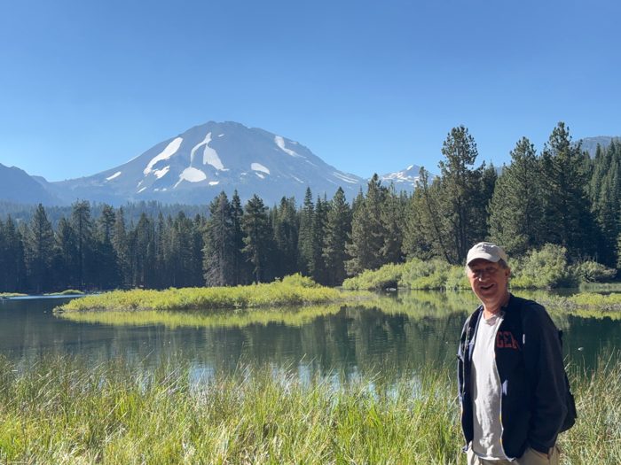 At Manzanita Lake, Lassen