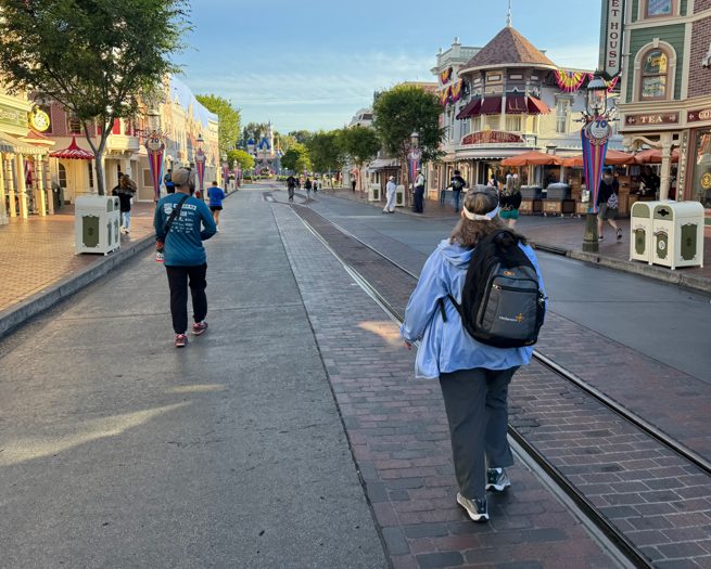 Morning Rope Drop at Disneyland