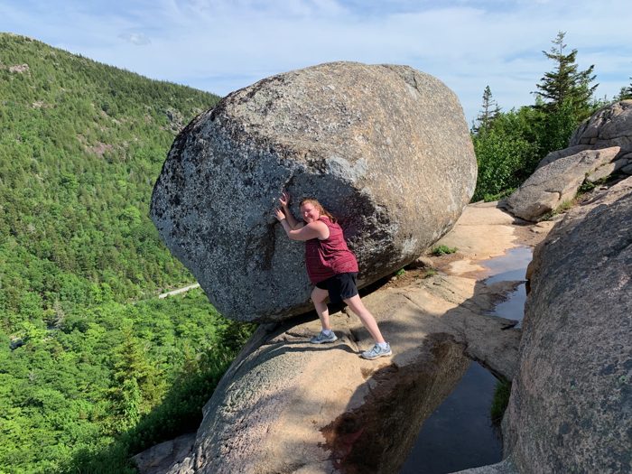 Bubble Rock, Acadia