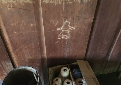 Doll Drawing — Photograph Courtesy of Perry Palmer