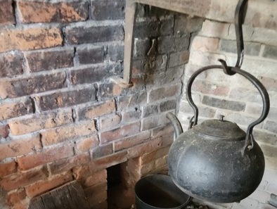 Fireplace — Photograph Courtesy of Perry Palmer