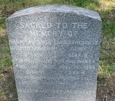 Sallie (Sarah) Prescott Grave Marker