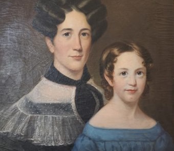 Aunt Nancy and Cousin Lydia's Dresses