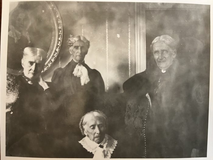 Rebecca Johnson Prescott and Her Three Daughters